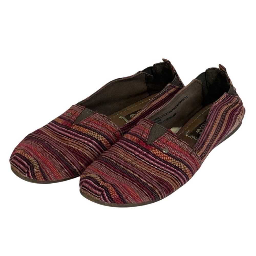 Mad Love Multicolor Slip-On Shoes Size 7
